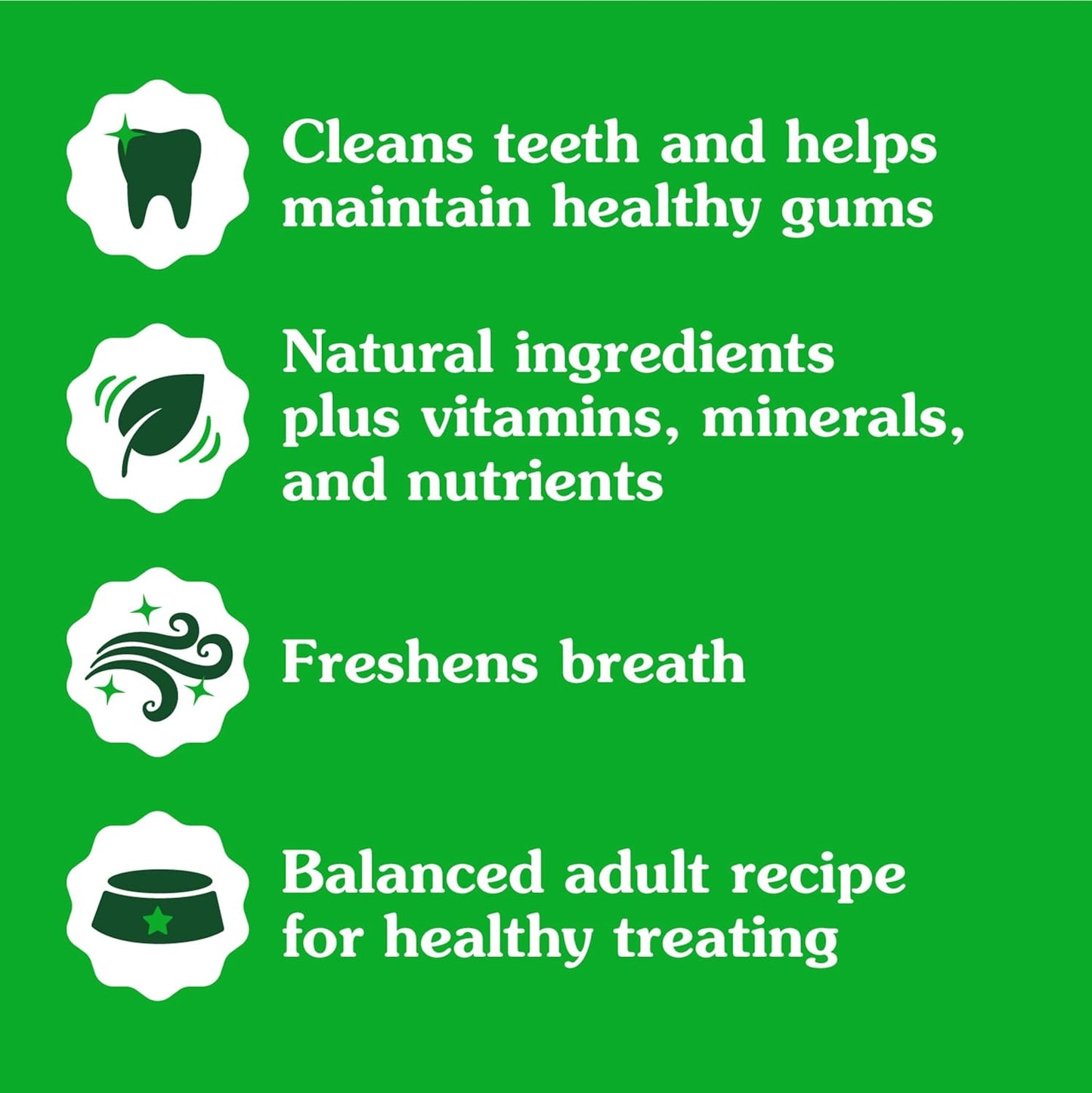 Greenies Original Large Dental Dog Treats, 12 oz. Pack (8 Treats)