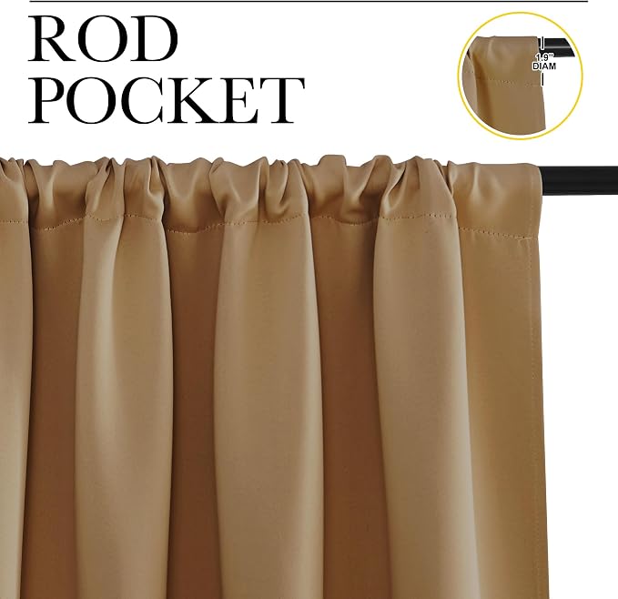 NICETOWN Room Darkening Curtains