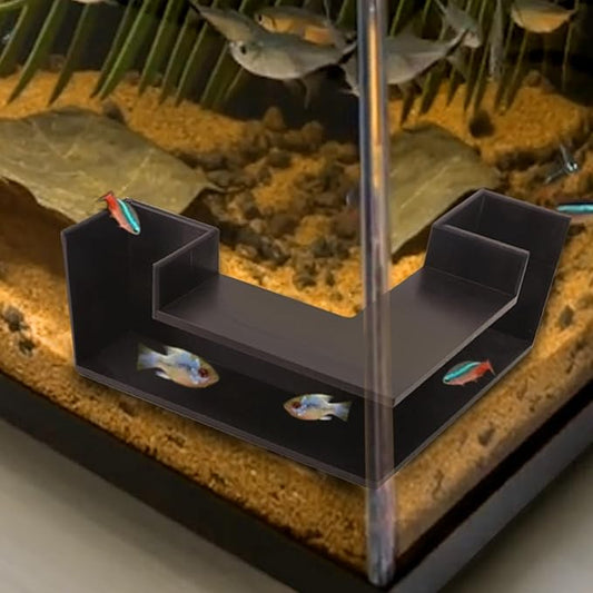 Shrimp & Fish Aquarium Decor - Tunnel Cave & Hideout for Aquarium