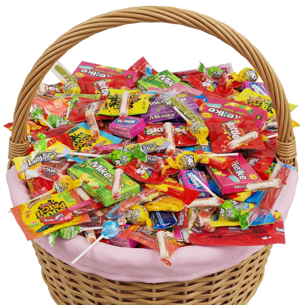 Bulk Candy Mix Variety Pack, 5 Lb Bag Of Assorted Candy, Individually Wrapped Party Candy For Goodie Bags, Piñatas, Kids Birthdays And Classroom Rewards