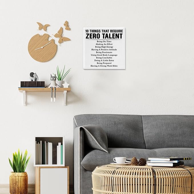 Motivational Wall Art, Inspirational Quote Wall Decor Leadership Gifts