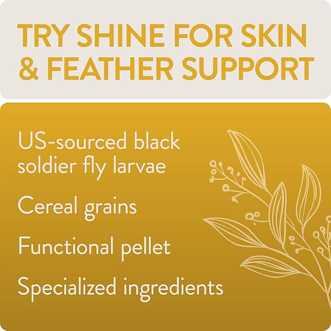 Shine, Functional Poultry Treats for Skin and Feather Support, 3.5 lb