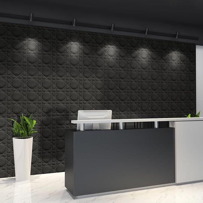3D Wall Panels, Velvety Touch, Soundproof, Feathery Texture, Decorative Panels