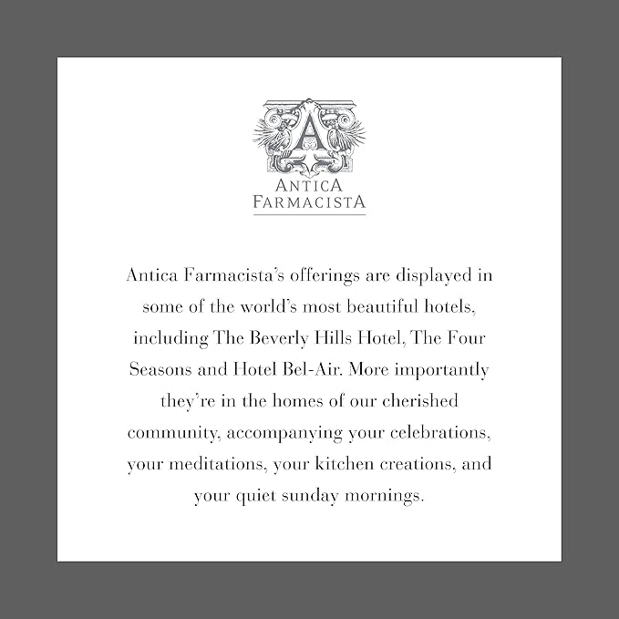 Antica Farmacista Home Ambiance Diffuser - Long-Lasting Reed Scent Diffuser - Luxury Room Freshener Gift - Daphne Flower, 16.9 fl oz