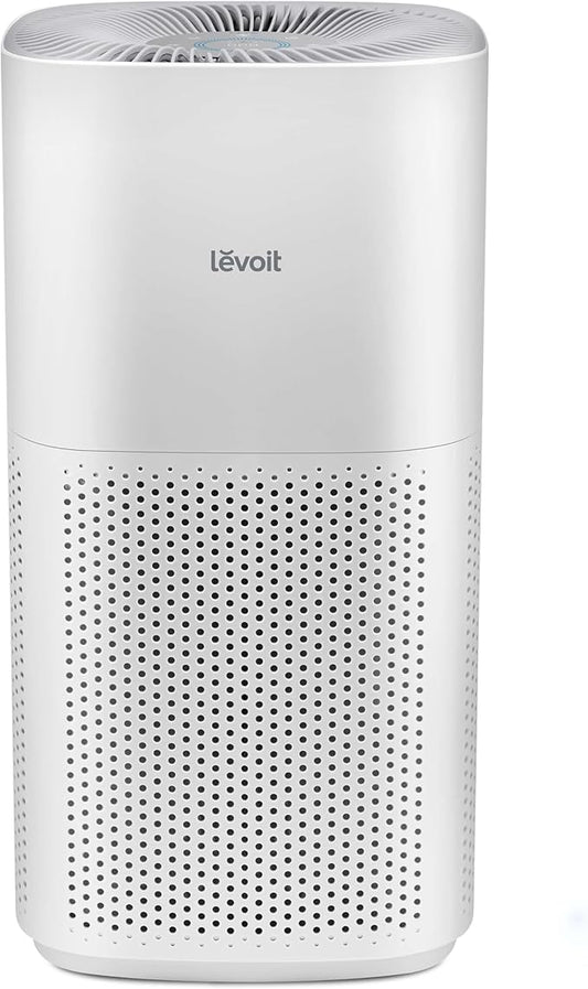 LEVOIT Air Purifiers for Home Large Room Up to 2933 Sq. Ft with Smart WiFi, PM2.5 Monitor, HEPA Sleep Mode, 3-in-1 Filter for Smoke, Pet Allergies, Dust and Odor, Alexa Control, Core 600S-P, White