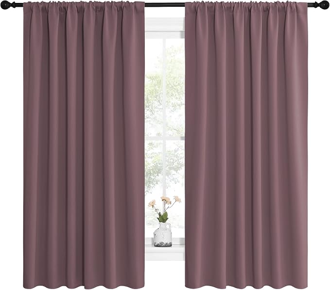 NICETOWN Blackout Curtains for Bedroom, Home Decorations Thermal Insulated