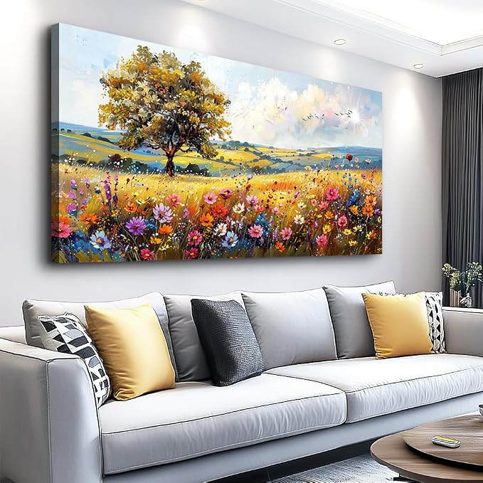 hyidecorart Large Wall Art For Living Room Canvas Wall Decor For Bedroom Office