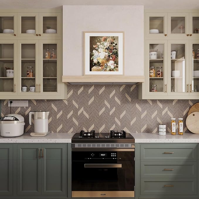 BOMENG Herringbone Peel & Stick Wallpaper
