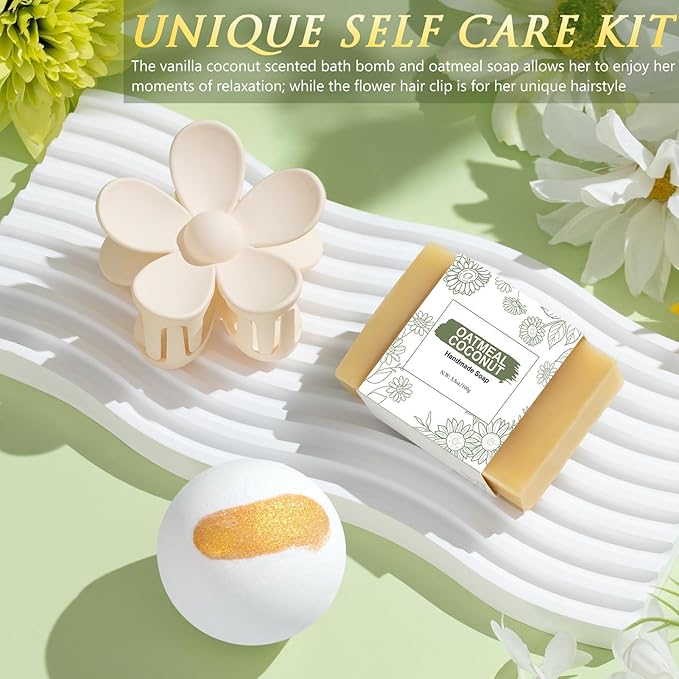 Birthday Gifts for Women Self Care Get Well Soon Gift Baskets, Spa Care Package Thinking of You Gift Set, Sympathy Inspirational Sunflower Christmas Gifts for Women Mom Her Best Friends Sister Wife