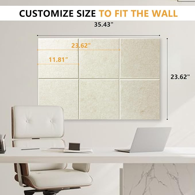 Thick Cork Board Tiles for Wall
