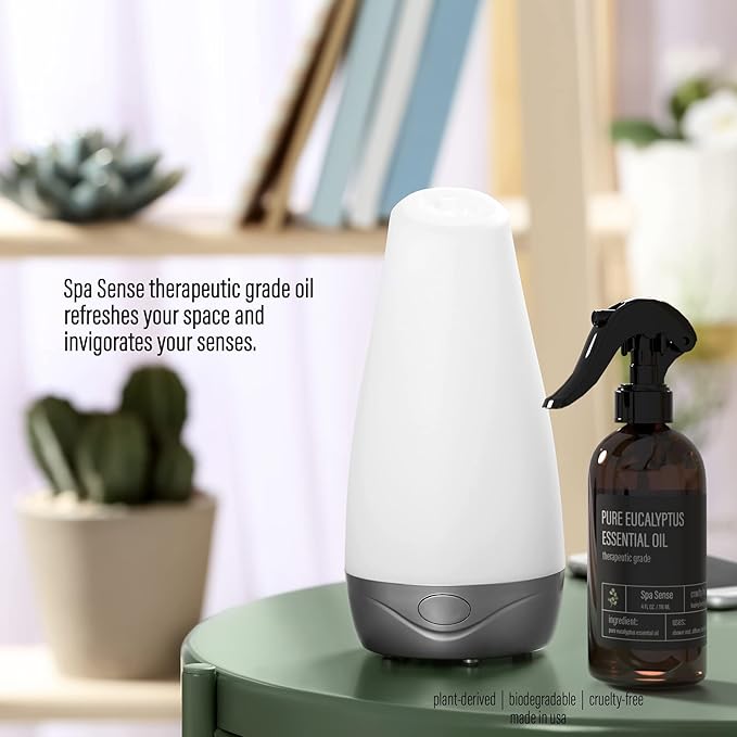 Pure Eucalyptus Oil Shower Mist and Steam Room Spray - Room Spray and Eucalyptus Spray for Shower - Premium Aromatherapy Essential Oil Spray - 4 Ounce