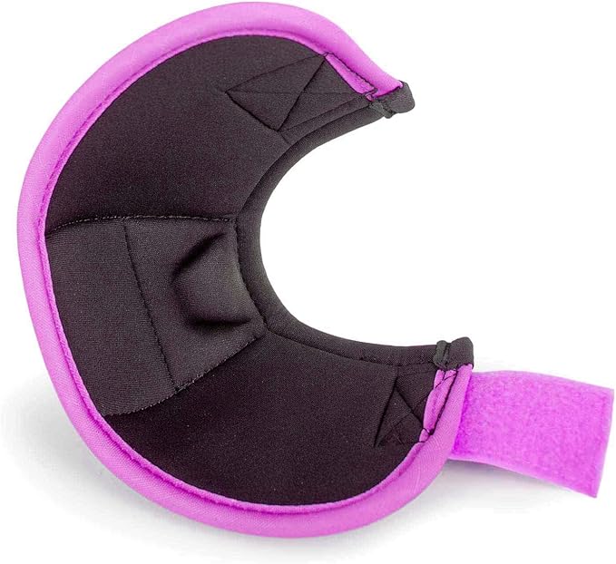Jeffers Expression No Turn Bell Boots for Horses - Turquoise & Purple, Medium | Shock Absorbing Hoof Protection | Secure Double Hook & Loop Closure, Perfect for Turnout, Training, & Riding - 1 Pair