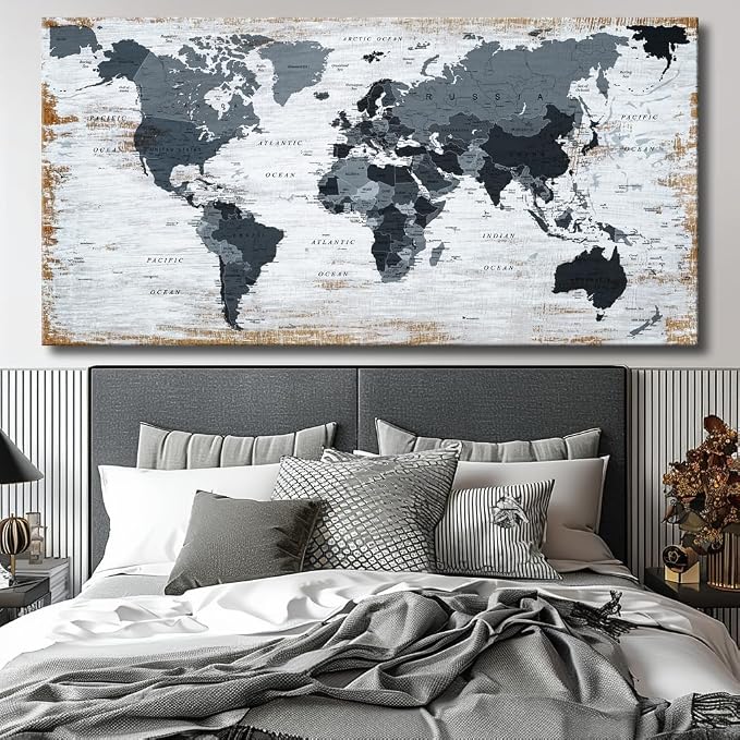 Canvas Wall Art Black Wall Decor Office Pictures