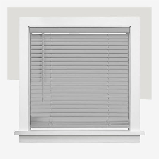 CHICOLOGY Cordless Mini Blinds for Indoor Windows, Light Filtering to Room