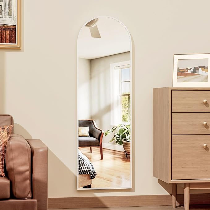 Rowjut Full Length Door Mirror, Wall Mounted Wall Mirrors, Cloakrooms, etc.