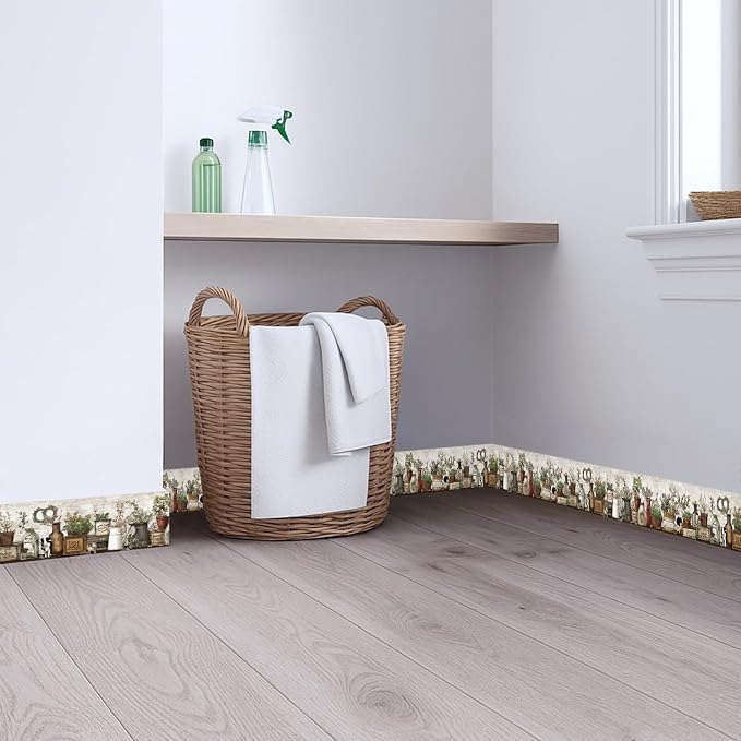 Farmhouse Peel and Stick Wallpaper Border