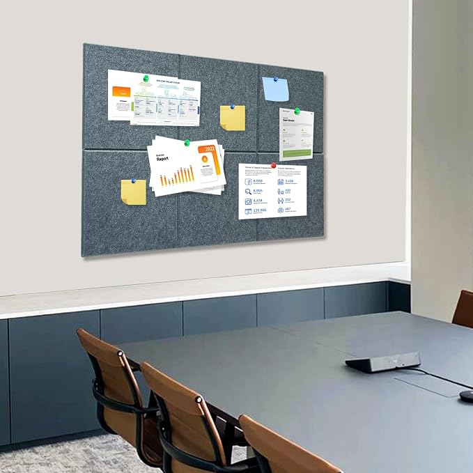 Thick Cork Board Tiles for Wall