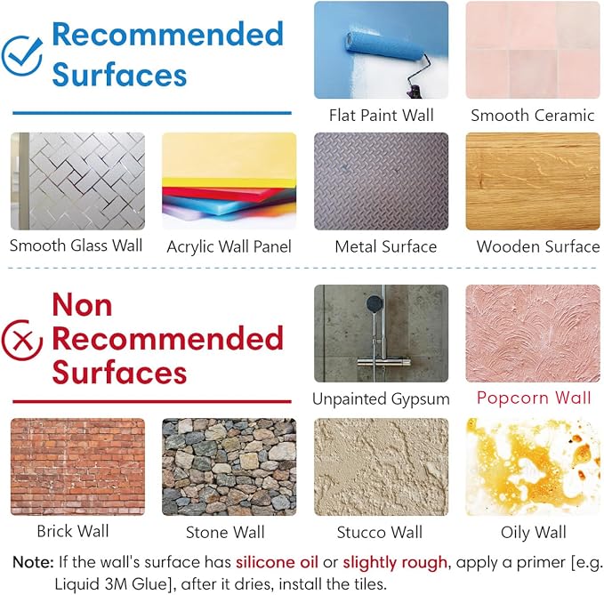COMSTICKC 3D Faux Red Brick Wall Panels Peel and Stick Wall Sticker, Small Size