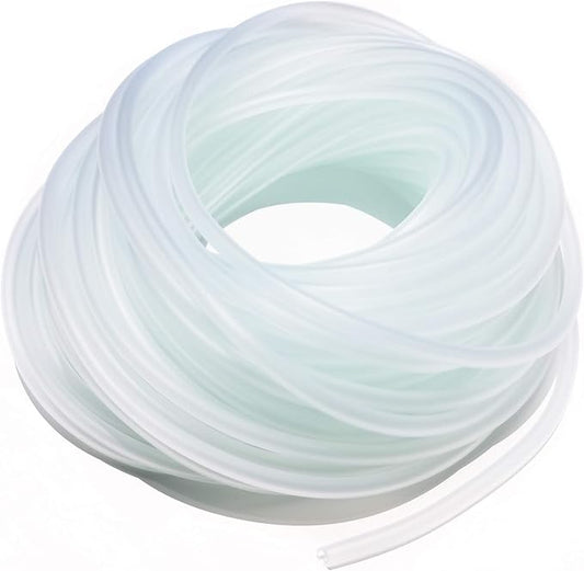 ALEGI Standard 3/16" Flexible Airline Tubing with Connectors for Aquariums, Terrariums and Hydroponics (100Feet)