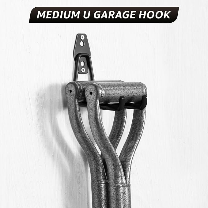 40 Pack Garage Hooks, Heavy Duty Steel Wall Mount Utility Hangers