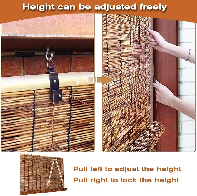 Patio Shades from Bamboo Outdoor Roll up Shades
