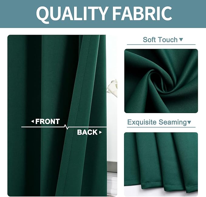 ChrisDowa Small Window Curtains