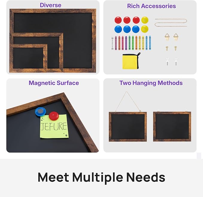 Magnetic Chalkboard, 20x30 Inches Blackboard