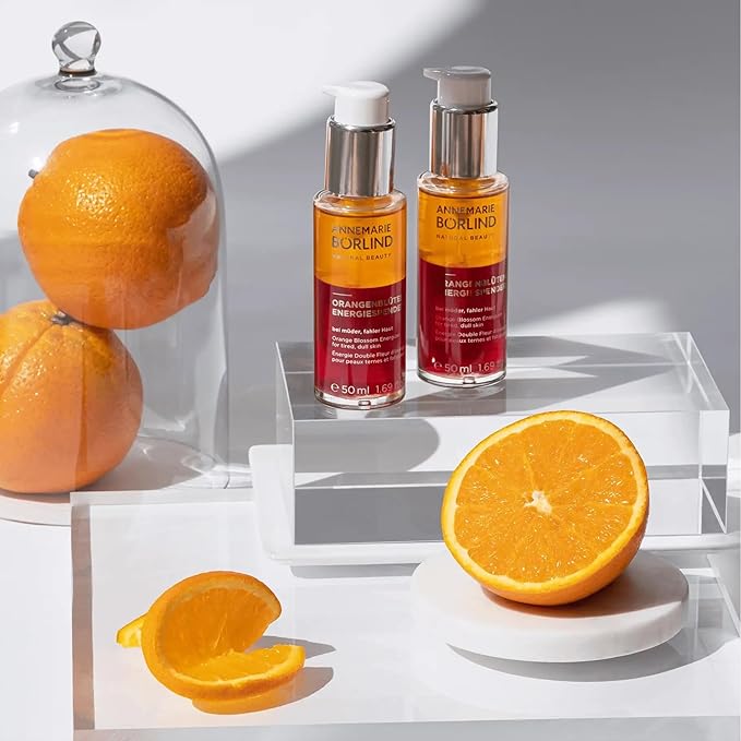 ANNEMARIE BÖRLIND – Orange Blossom Face Serum – Sustainably Sourced Facial Toner With Valuable Plant Oils to Protect the Skin Against Environmentally Induced Premature Aging – 1.69 Oz