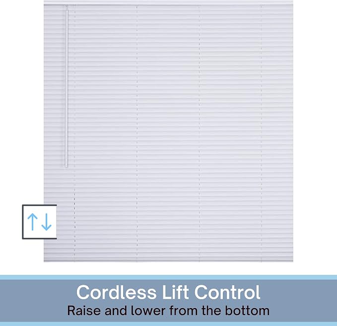 LOTUS & WINDOWARE Cordless Mini Blind, Window Blinds