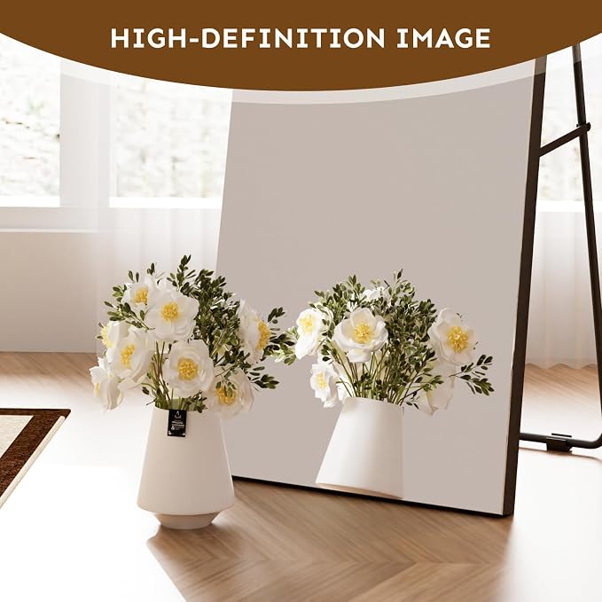 Kosmonia 58x18 Frameless Full Length Silver Coating Mirror w/Distortion Free