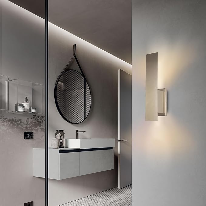 Edwarmlux Indoor Wall Sconces, Modern Wall Lights, Up and Down Wall Mount Light