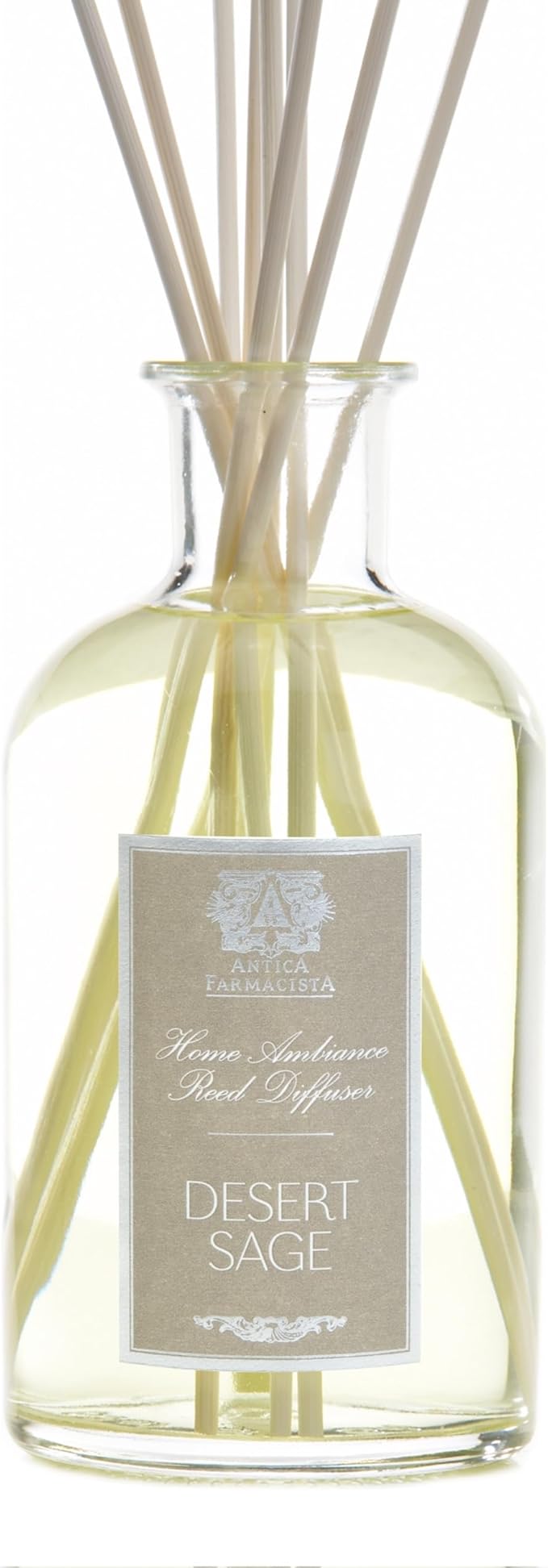 Antica Farmacista Home Ambiance Diffuser - Long-Lasting Reed Scent Diffuser - Luxury Room Freshener Gift - Desert Sage, 16.9 fl oz