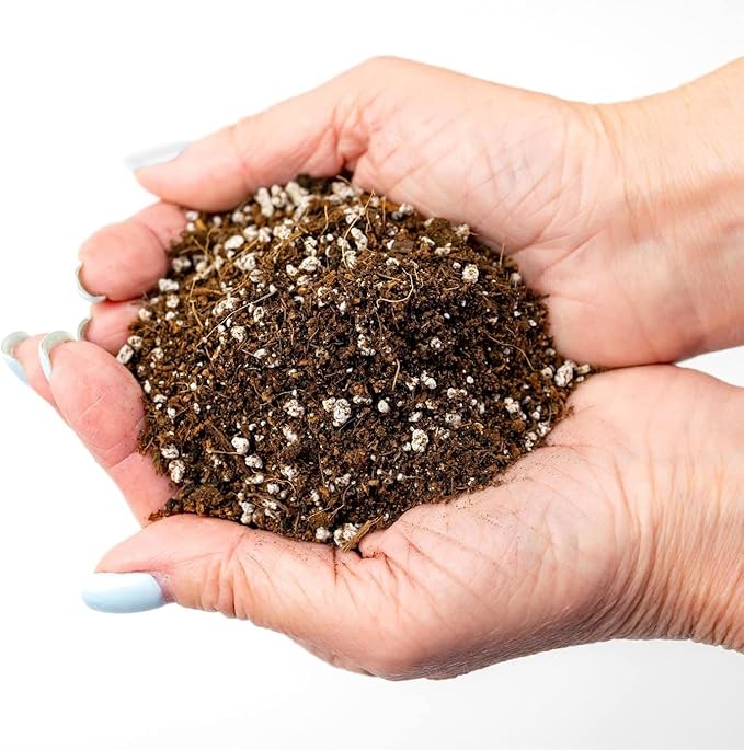 Premium Organic Seed Starter Soil - 5 Quart - All-Purpose Organic Potting Soil for Happy Seedlings and Plants by Gardenera