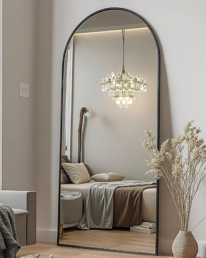 DMWOODFL 58"x18" Arched Full Length Mirror
