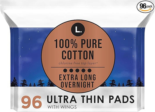 L pad Overniight with Wings, 96ct (Old Product)