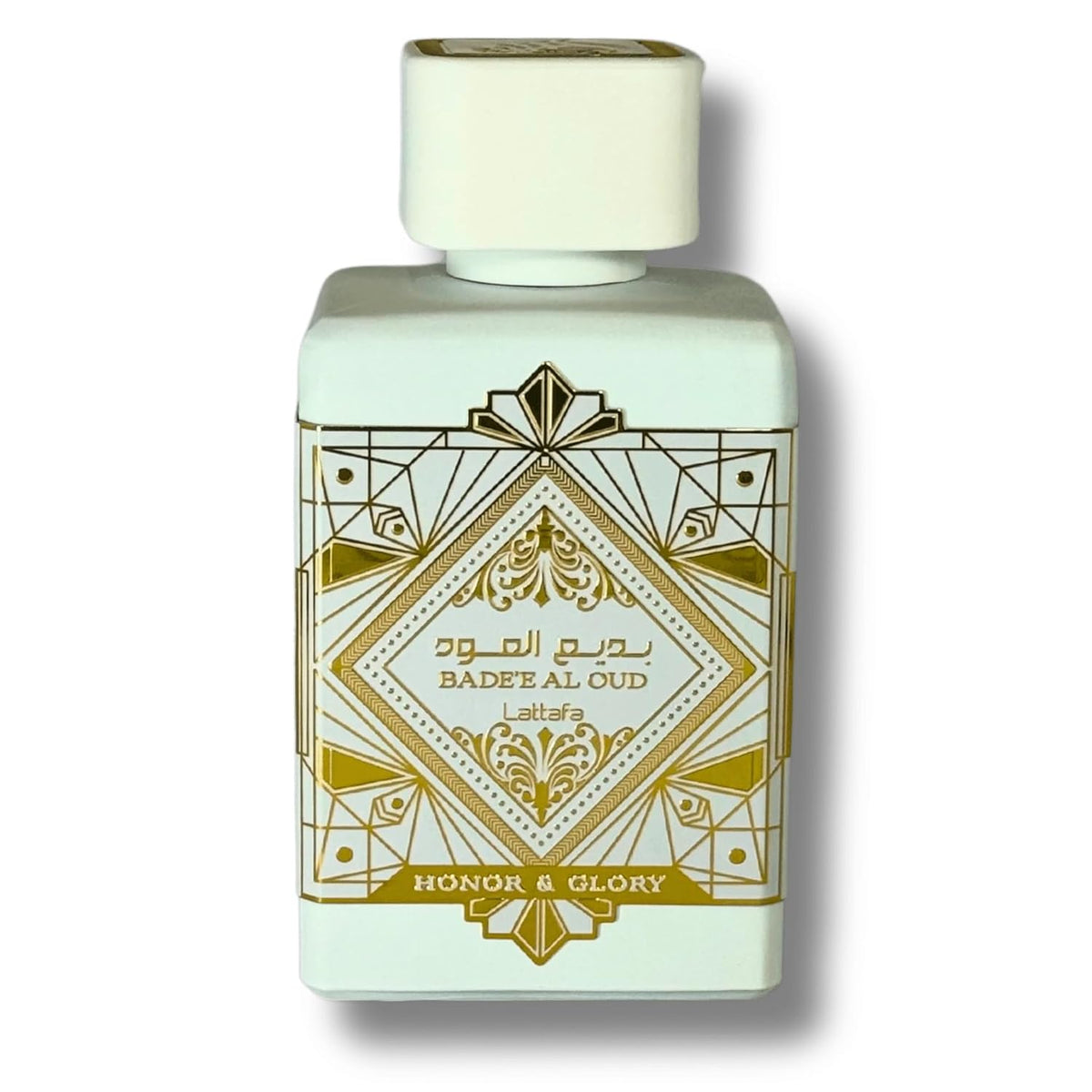 Lattafa Bade'e Al Oud Honor & Glory - Fruity, Vanilla, Warm Spicy, Woody - Eau de Parfum Long-Lasting Fragrance for Unisex, 3.40 Ounce / 100 ml
