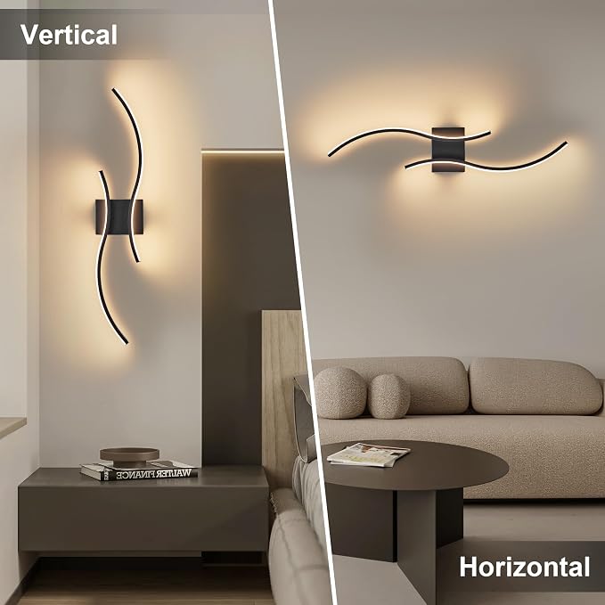 Battery Operated Wall Sconces Set of Two