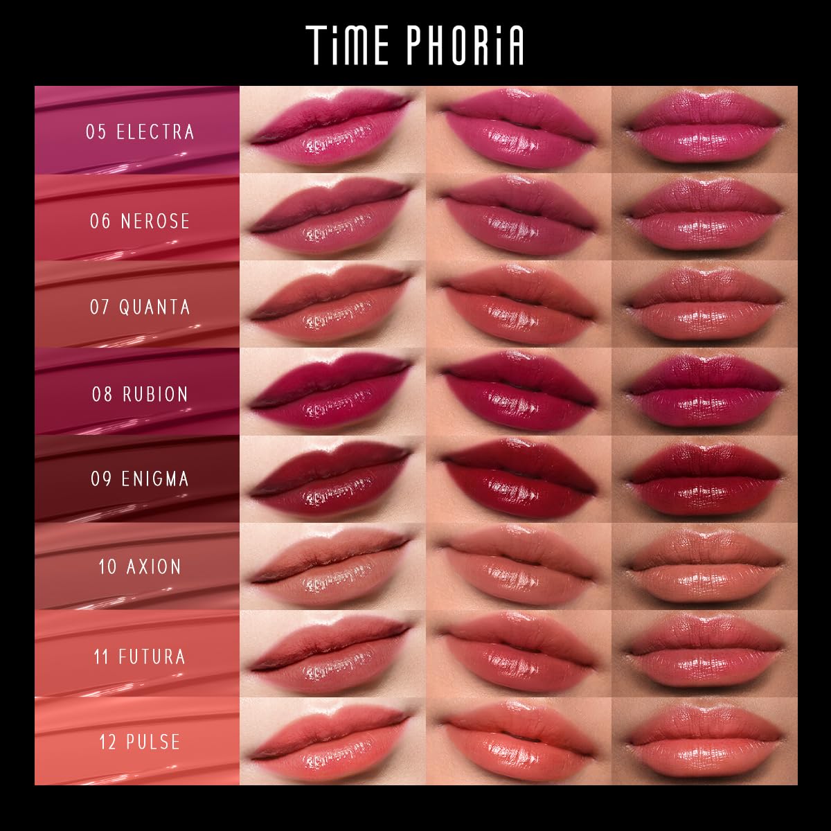 STELLAR DUST LIP STAIN-Long Lasting, Waterproof and Transferproof Lip Tint, Glossy Finish Lip Gloss, Lightweight Lipstick, High Coverage, Vivid Color (06)