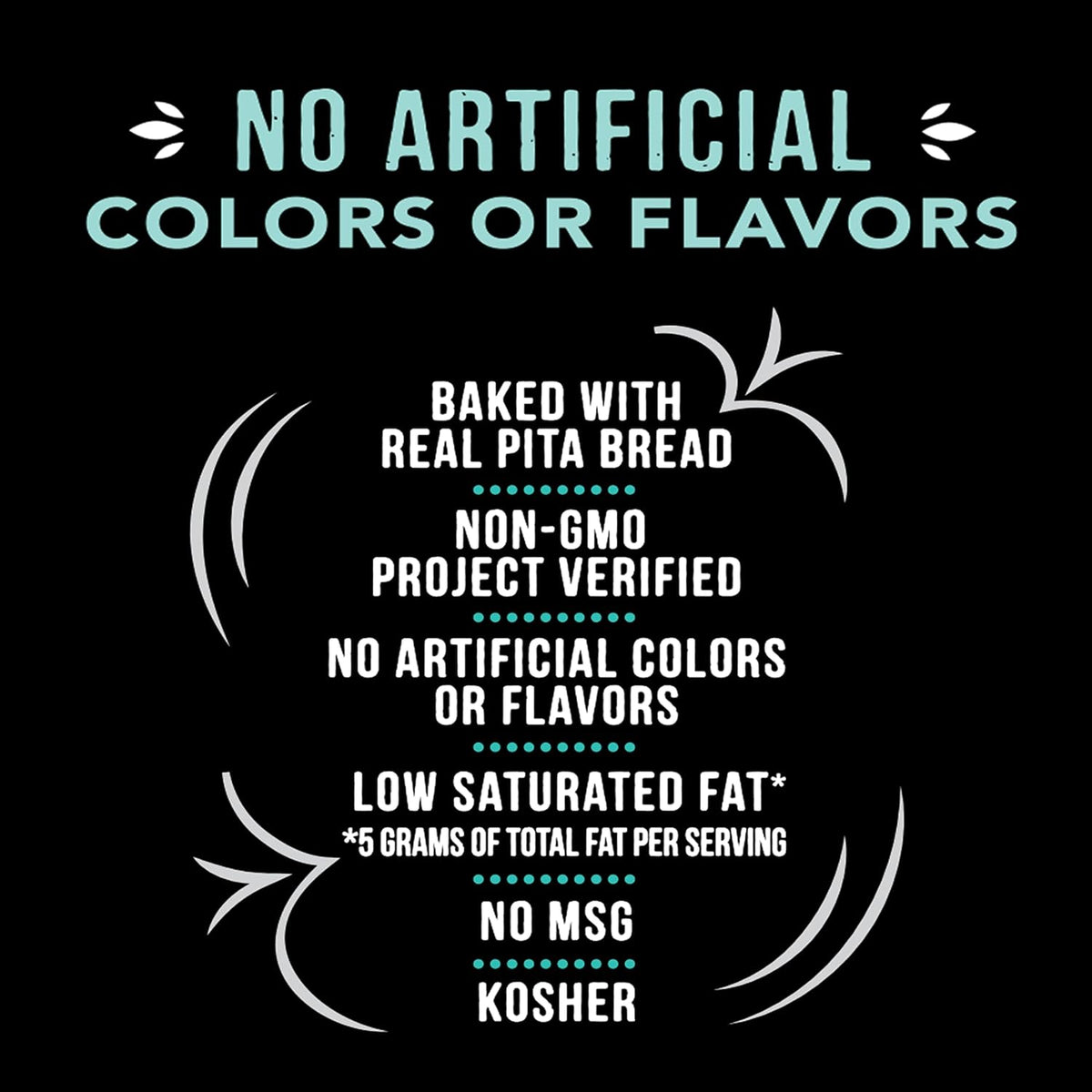 Stacy’s Pita Chips, Sea Salt, No Artificial Colors or Flavors, 1 Oz (Pack of 6)