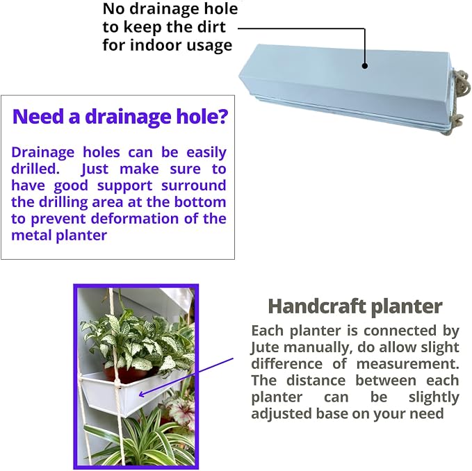 LaLaGreen Hanging Wall Planter