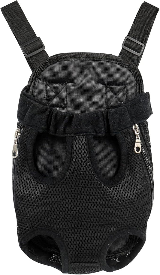 Adjustable Pet Carrier Backpack - Dog Hiking & Travel Carrier, Front Carrier, Puppy Carrier