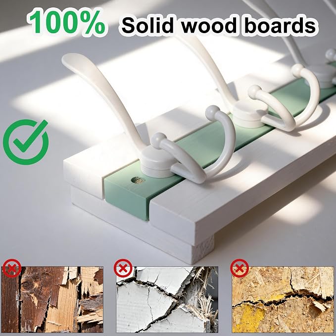 SKOLOO Coastal Wall Mounted Coat Rack