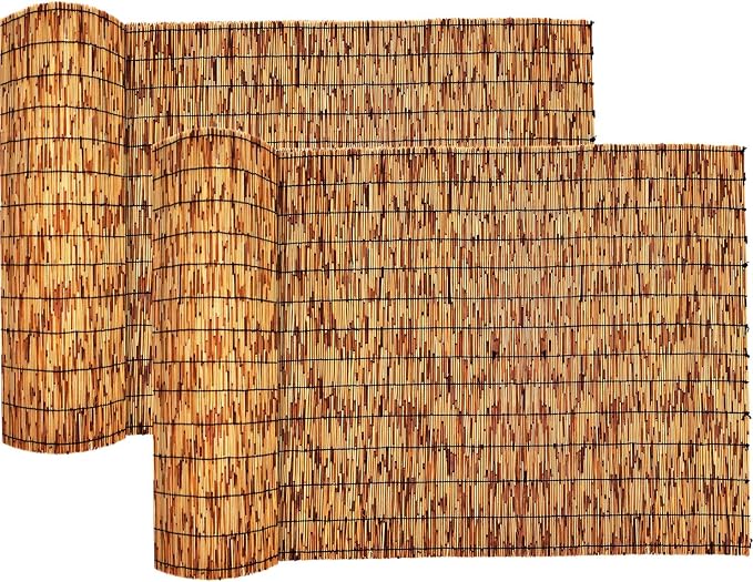 Reed Fencing Rolls, Patio Privacy Screen, Decorative Bamboo Fence Rolls