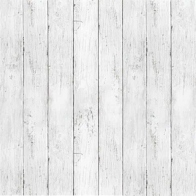 practicalWs Wood Shiplap Peel and Stick Wallpaper, Self Adhesive Faux Nature