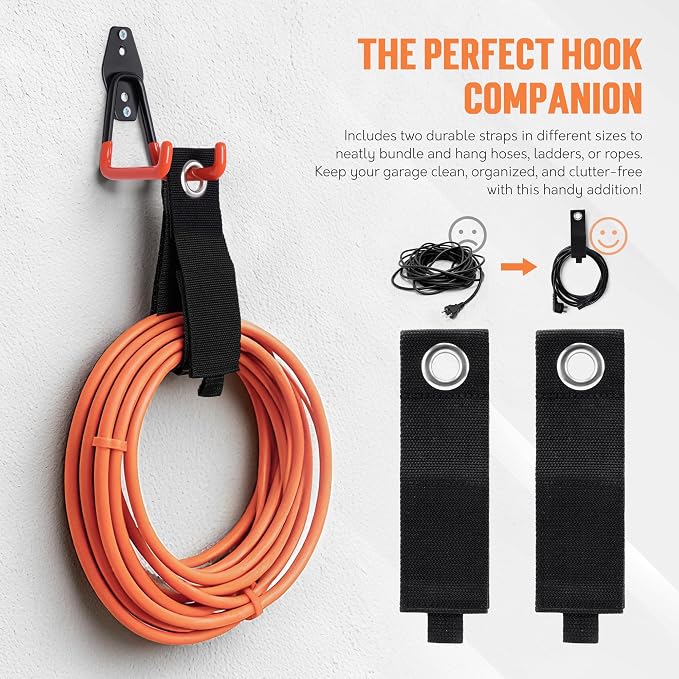 TONDA Garage Hooks, 20 Pack Garage Organization, Wall Storage Hooks Heavy Duty