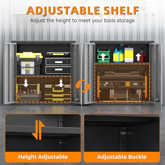 Garage Wall Cabinet, Metal Wall Cabinets