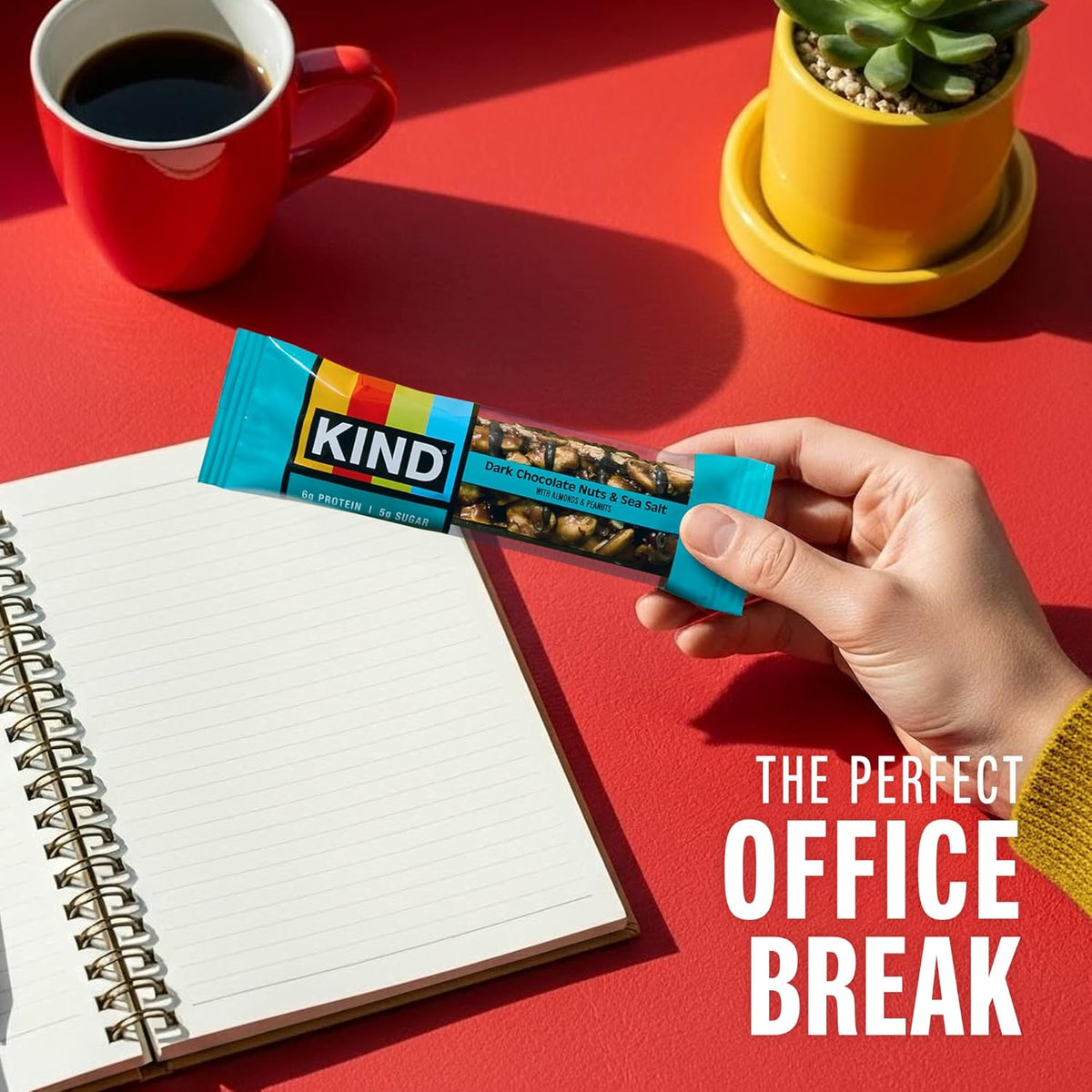 KIND Healthy Snacks Bars Variety Pack, Gluten Free, Low Sugar, High Fiber Snacks, Dark Chocolate Nuts & Sea Salt, Peanut Butter Dark Chocolate, Caramel Almond & Sea Salt, 6-7g Protein, 18 Count