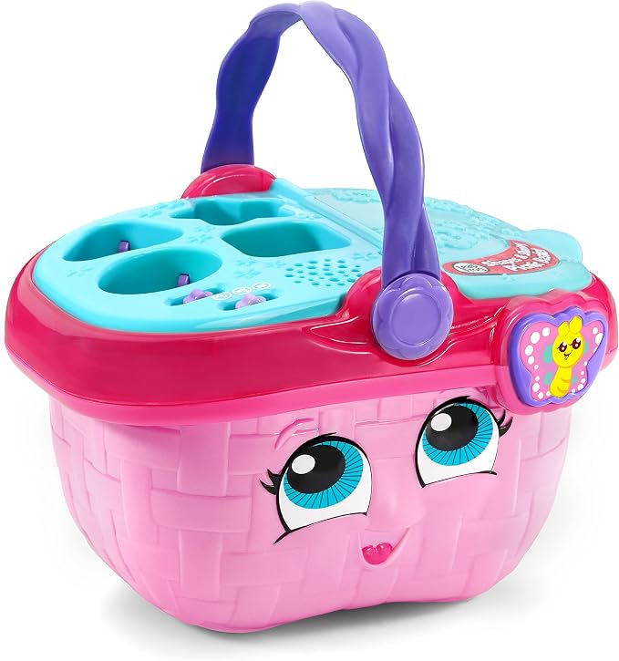 LeapFrog Shapes and Sharing Picnic Basket (Frustration Free Packaging), Pink