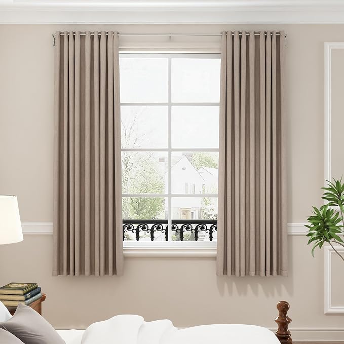 ENJOYBASICS Blackout Curtain rod