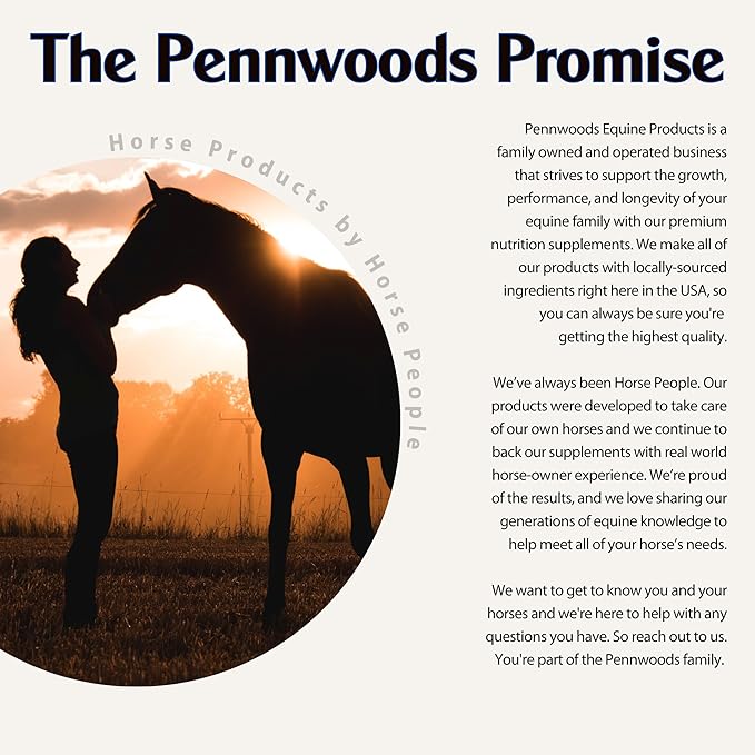 Pennwoods Body Builder 4000, Horse Weight Gain Supplement, High Fat and Energy Horse Weight Builder with Body Conditioning Horse Vitamins, Improves Hoof Quality - 25 LB Bag